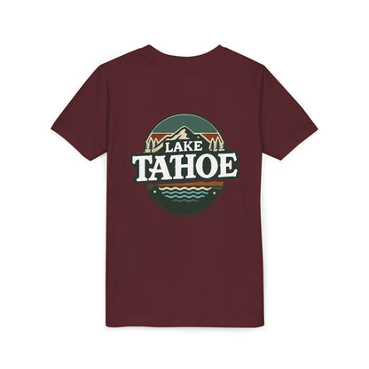 Vintage Lake Tahoe Unisex Youth Short Sleeve Tee