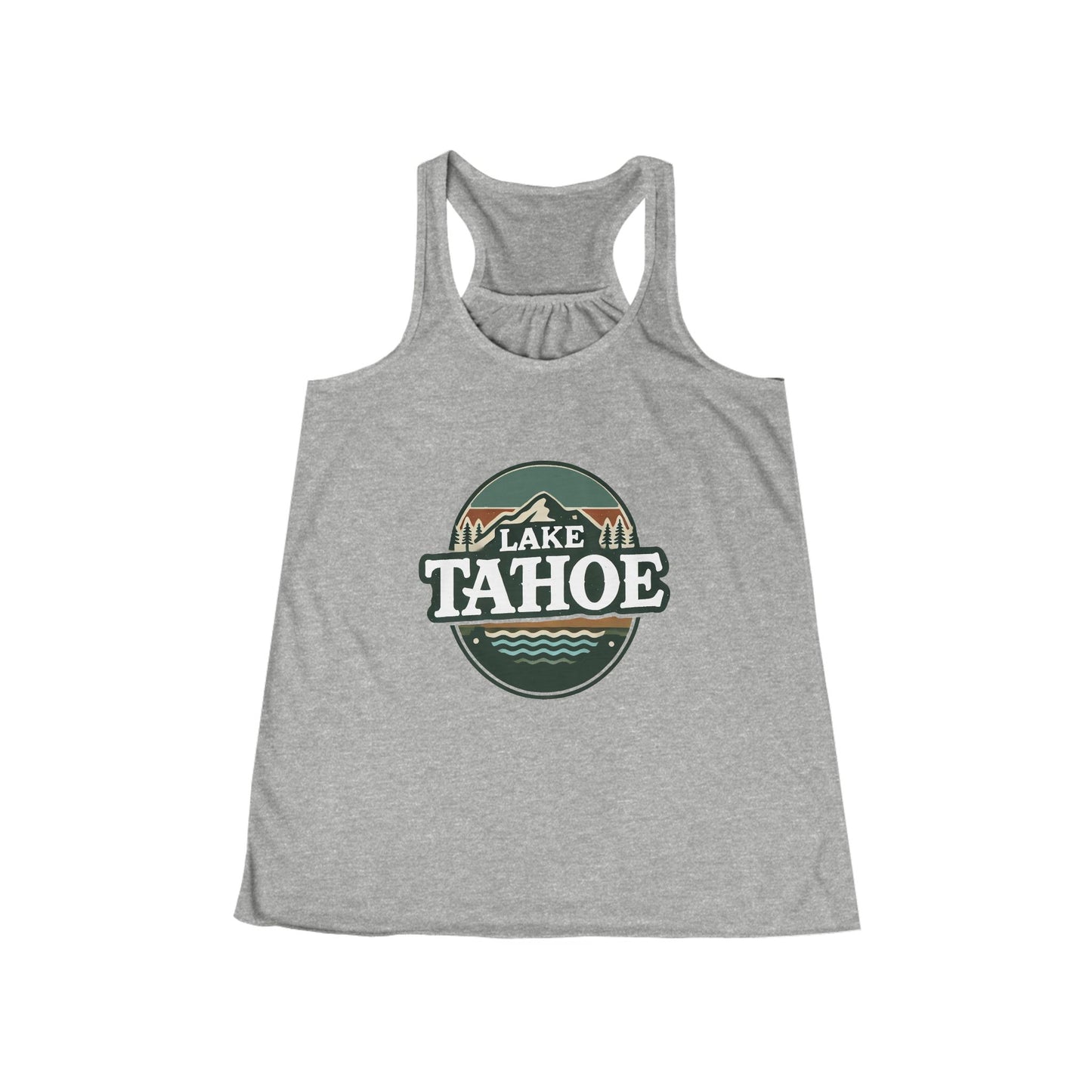 Vintage Lake Tahoe Women's Flowy Racerback Tank