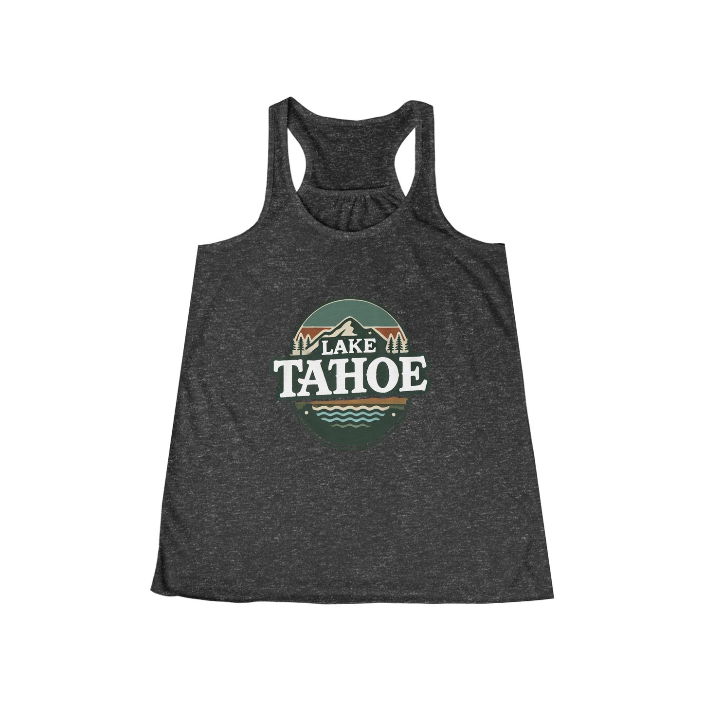 Vintage Lake Tahoe Women's Flowy Racerback Tank