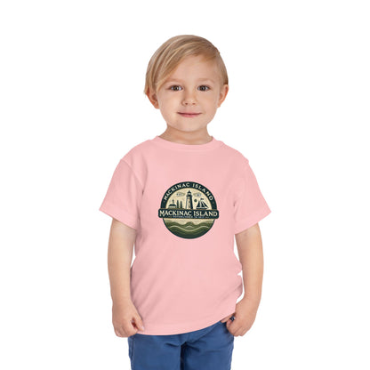 Vintage Mackinac Island Unisex Toddler Short Sleeve Tee