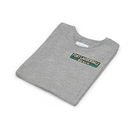 Vintage Fort Lauderdale Unisex Youth Short Sleeve Tee