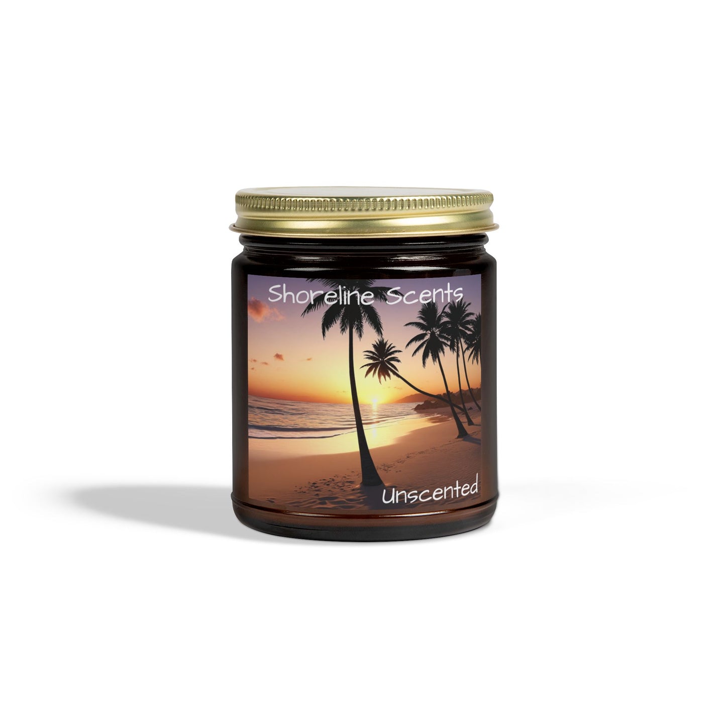 Unscented Candle (Apricot Wax)