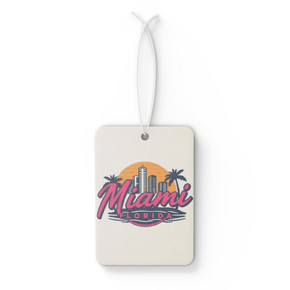 Retro Miami Car Air Freshener