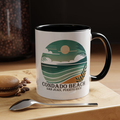 Coastal Vibes Condado Beach Accent Coffee Mug