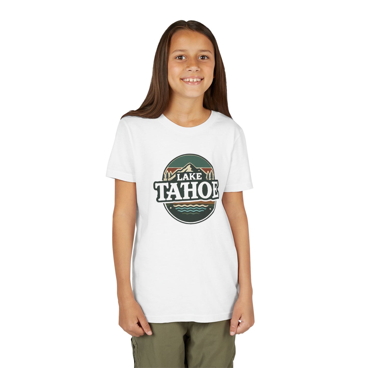 Vintage Lake Tahoe Unisex Youth Short Sleeve Tee