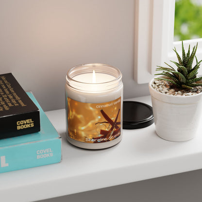 Cinnamon Vanilla Scented Soy Candle