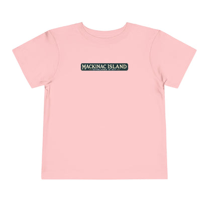 Vintage Mackinac Island Unisex Toddler Short Sleeve Tee