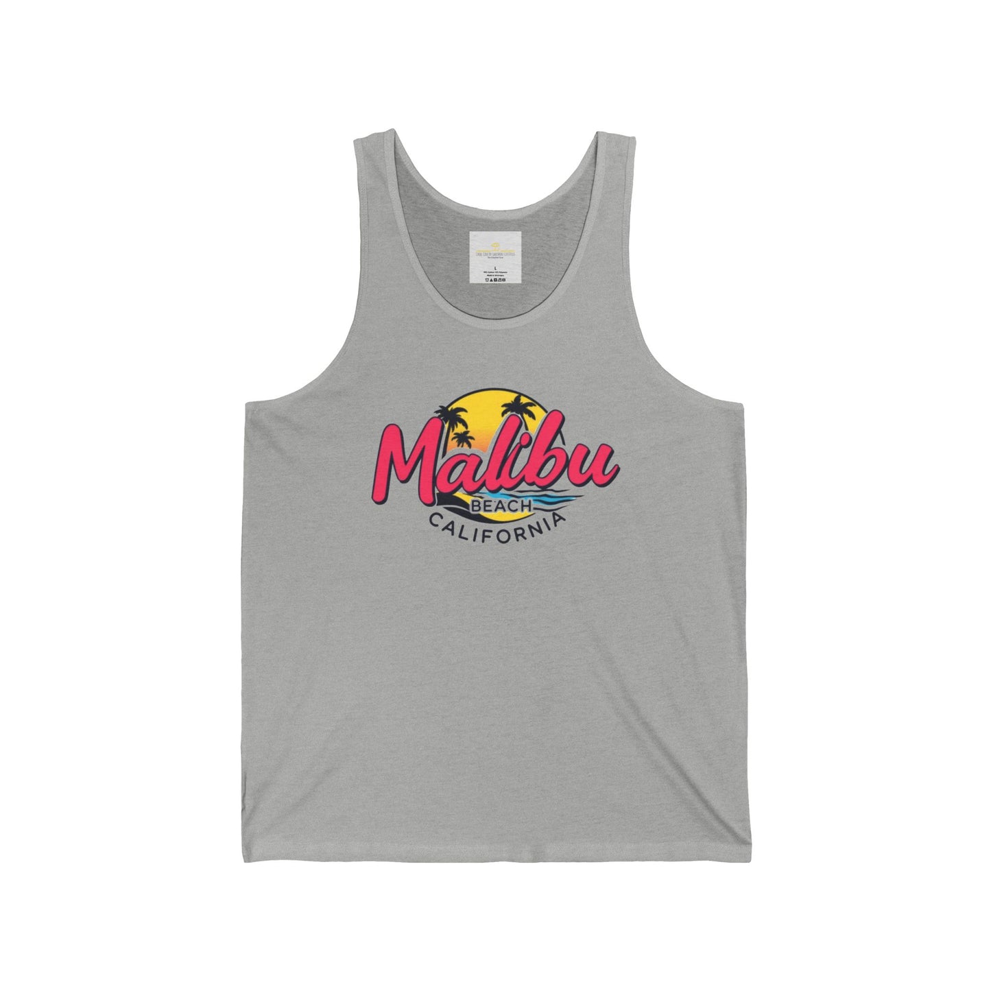 Retro Malibu Unisex Jersey Tank