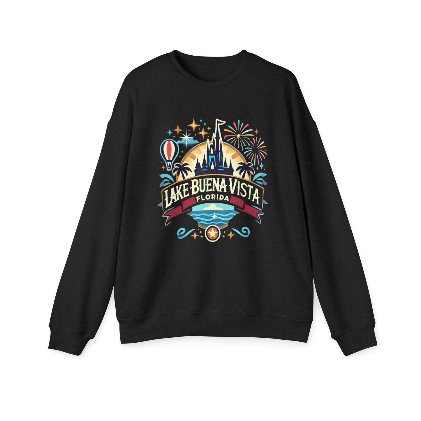 Adventurous Lake Buena Vista Unisex Drop Shoulder Sweatshirt