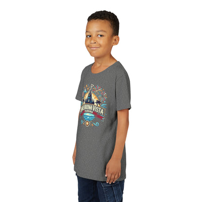 Adventurous Lake Buena Vista Unisex Youth Short Sleeve Tee