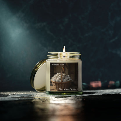 Cashmere Musk Scented Coconut Apricot Wax Candle