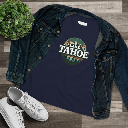 Vintage Lake Tahoe Women's Cotton Tee