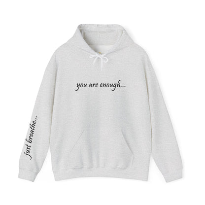 You Are Enough - Mental Health Awareness Cotton Hoodie