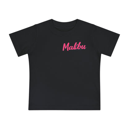 Retro Malibu Unisex Baby Short Sleeve T-Shirt