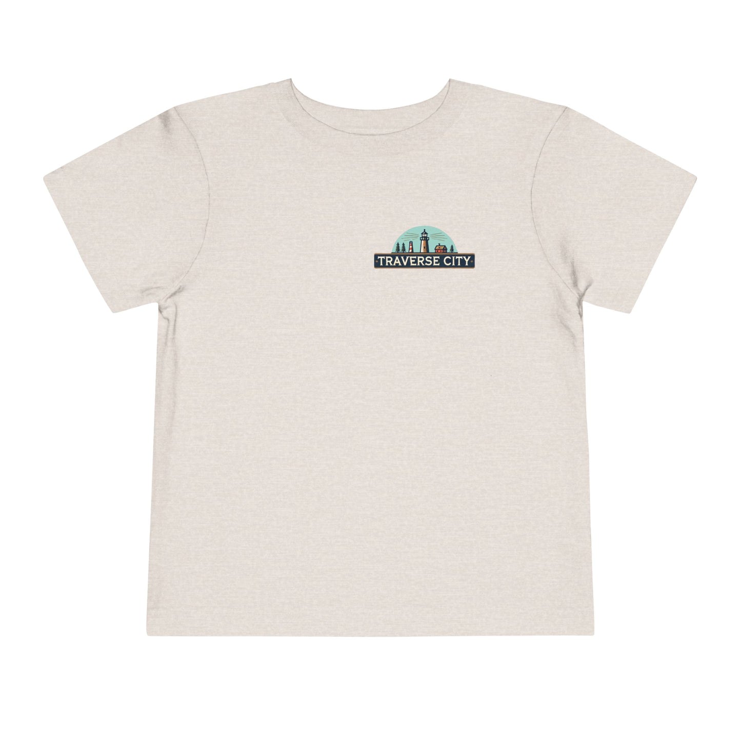 Vintage Traverse City Unisex Toddler Short Sleeve Tee