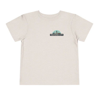 Vintage Traverse City Unisex Toddler Short Sleeve Tee