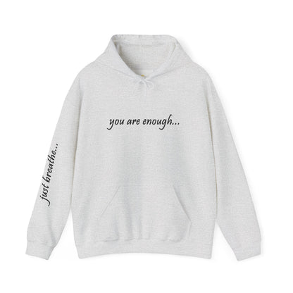 You Are Enough - Mental Health Awareness Cotton Hoodie