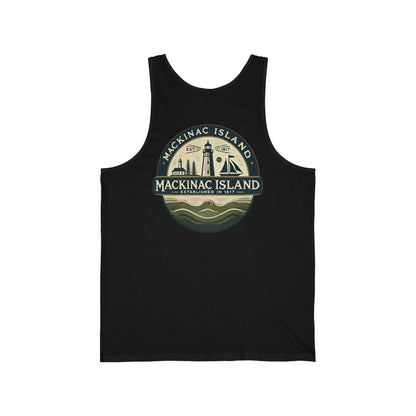Vintage Mackinac Island Unisex Jersey Tank