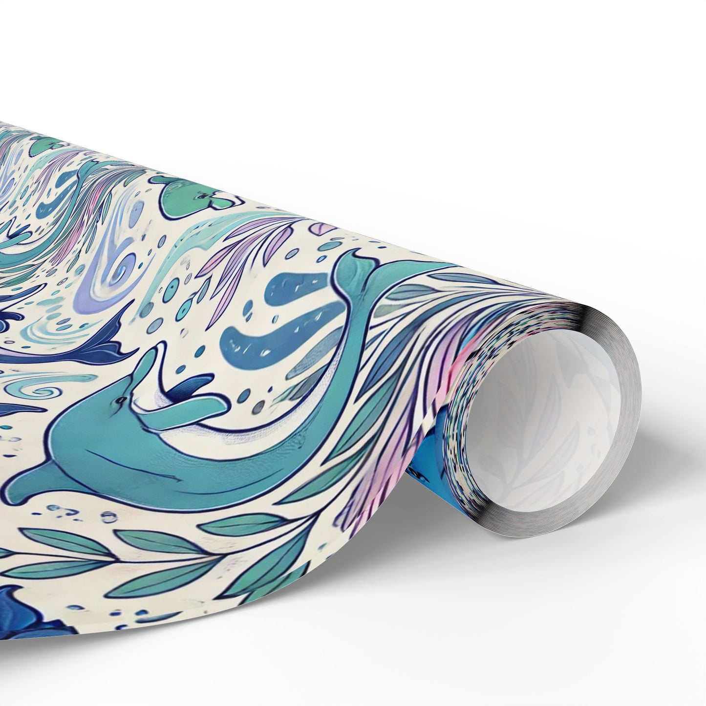 Dolphin Print Wrapping Paper
