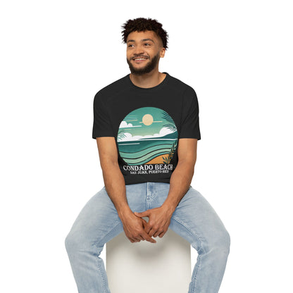 Coastal Vibes Condado Beach Men's Raglan T-Shirt