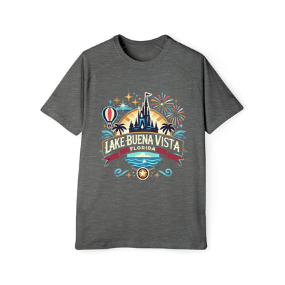 Adventurous Lake Buena Vista Men's Raglan T-Shirt