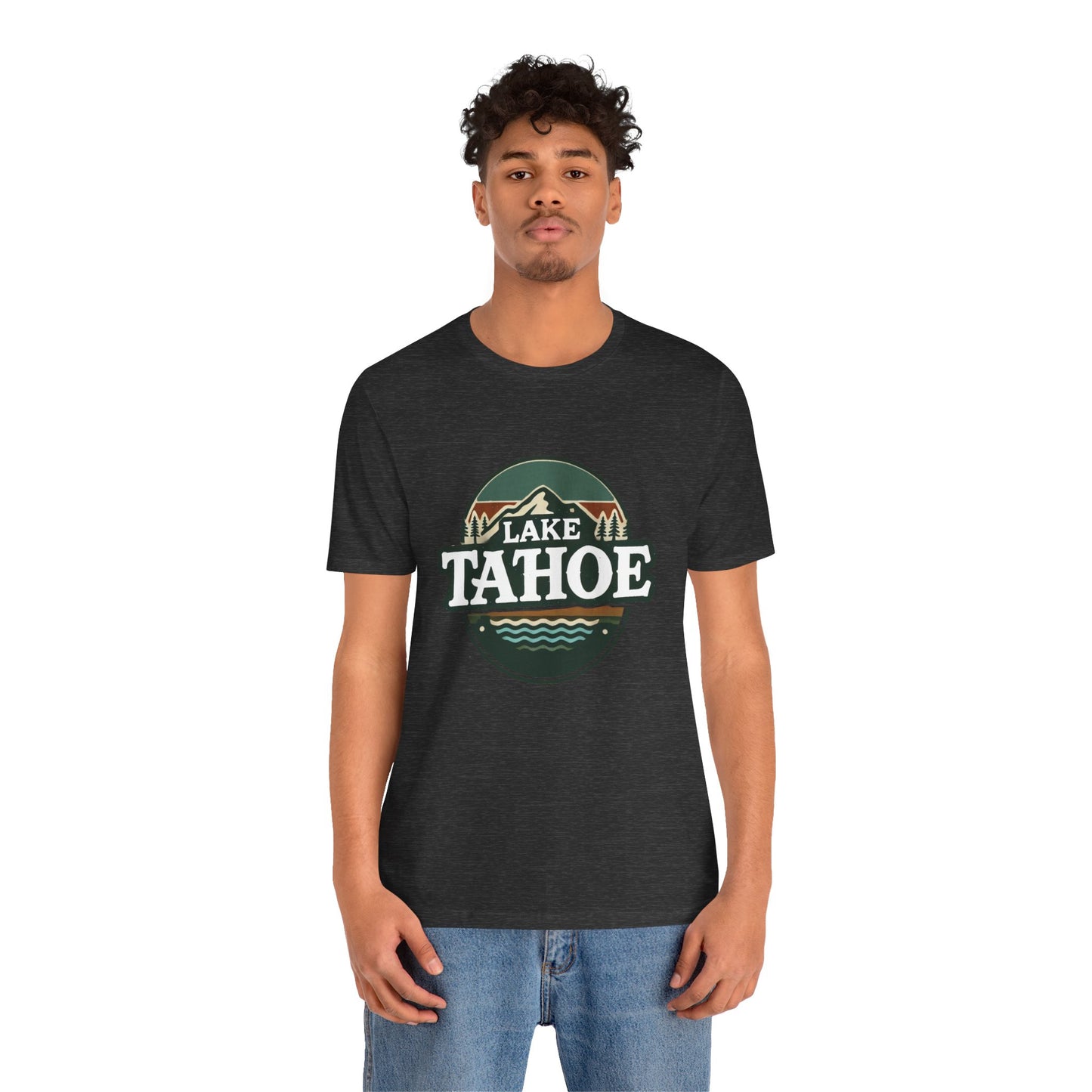 Vintage Lake Tahoe Unisex Jersey Short Sleeve Tee