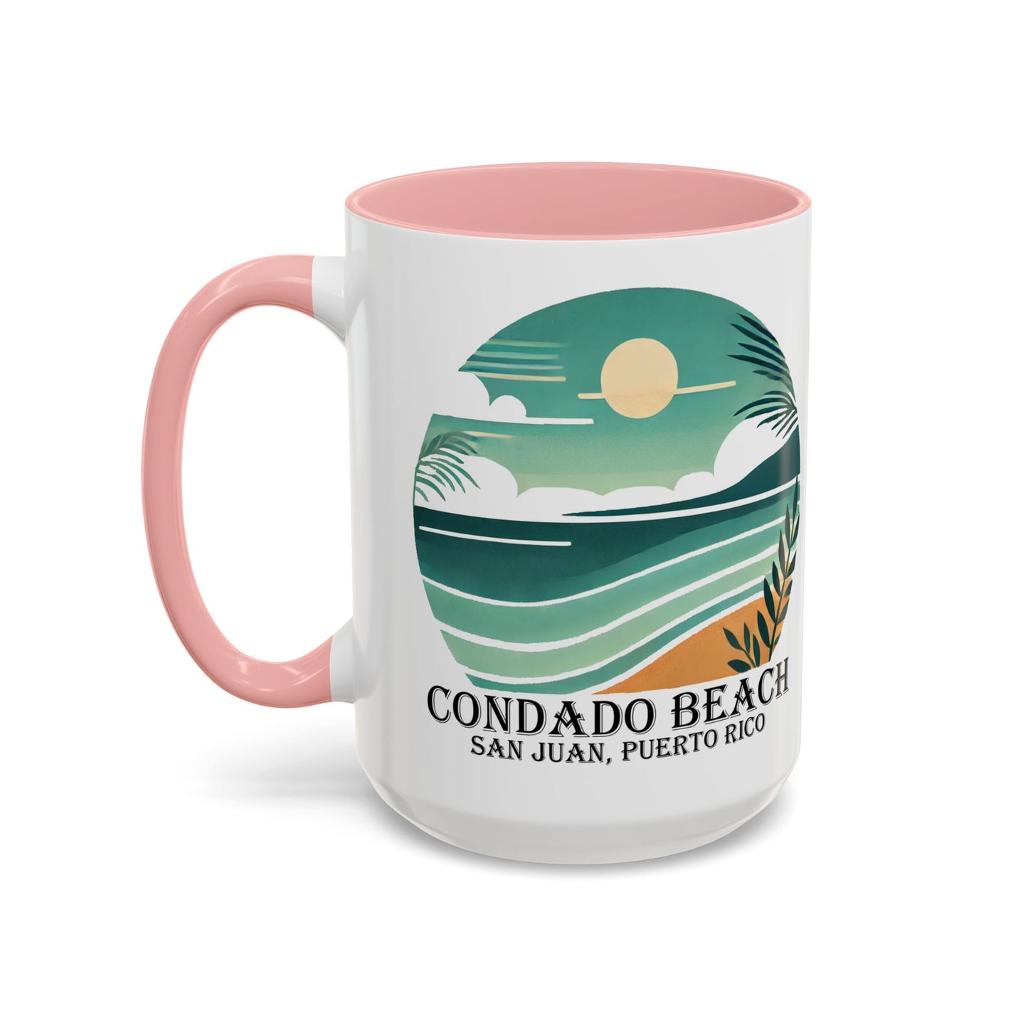 Coastal Vibes Condado Beach Accent Coffee Mug