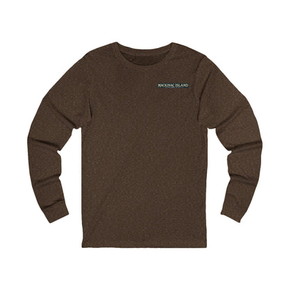 Vintage Mackinac Island Unisex Jersey Long Sleeve Tee
