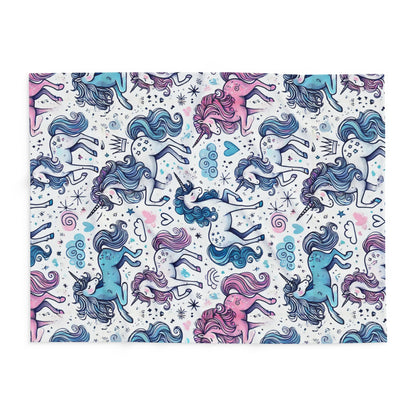 Unicorns Arctic Fleece Blanket