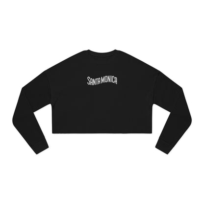 Vibrant Santa Monica Women's Cropped Sweatshirt