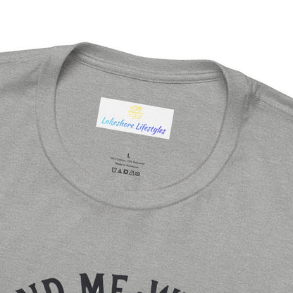 Find Me Where Lake Meets Sky Jersey Short Sleeve Tee