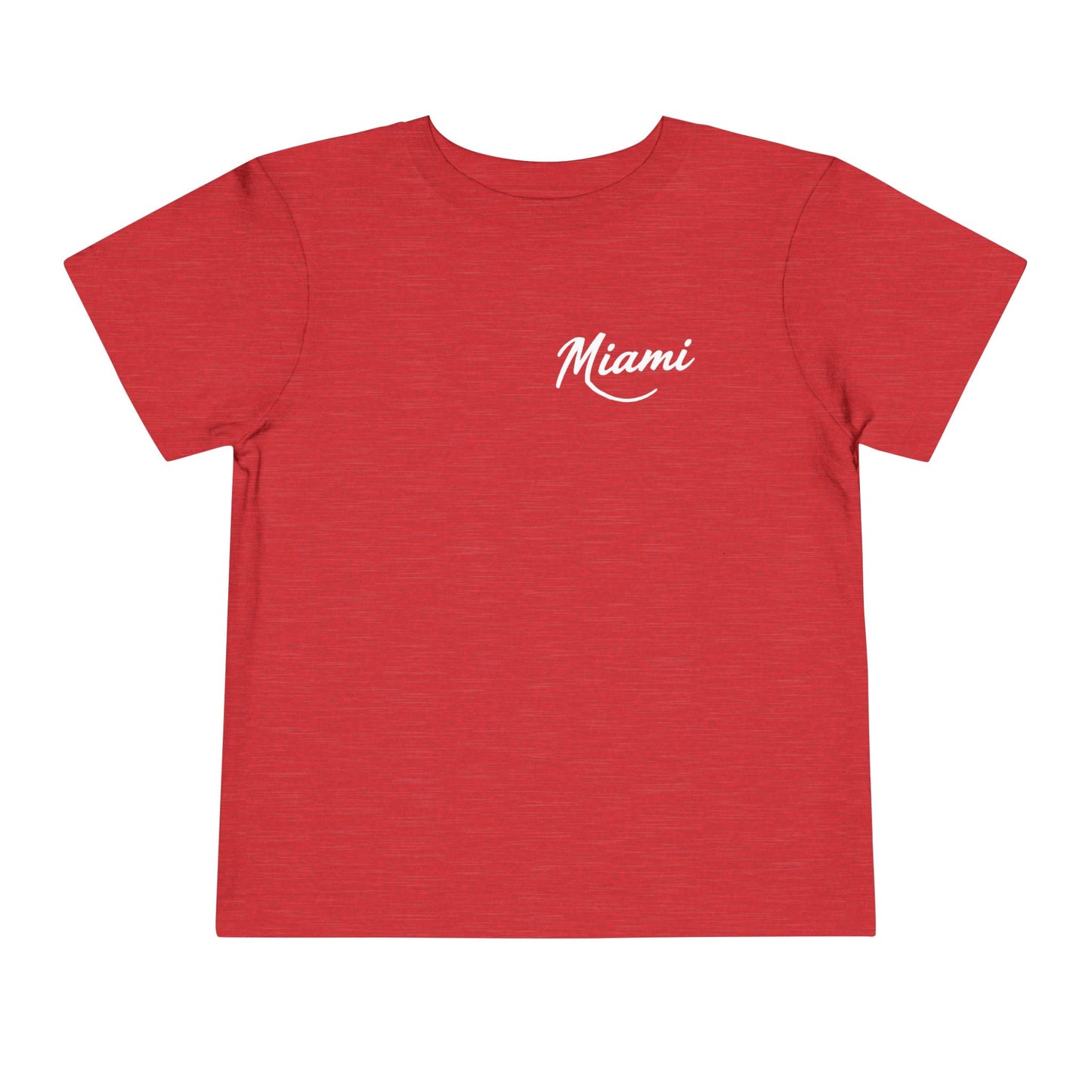 Retro Miami Unisex Toddler Short Sleeve Tee
