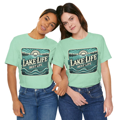 Lake Life Best Life Jersey Short Sleeve Tee