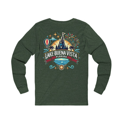 Adventurous Lake Buena Vista Unisex Jersey Long Sleeve Tee