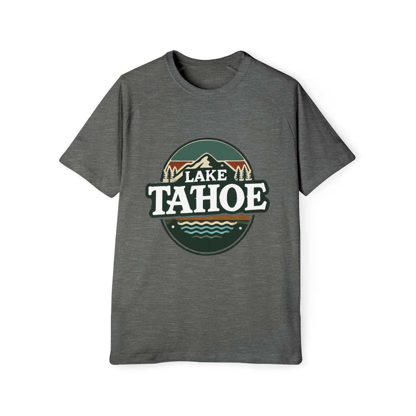 Vintage Lake Tahoe Men's Raglan T-Shirt