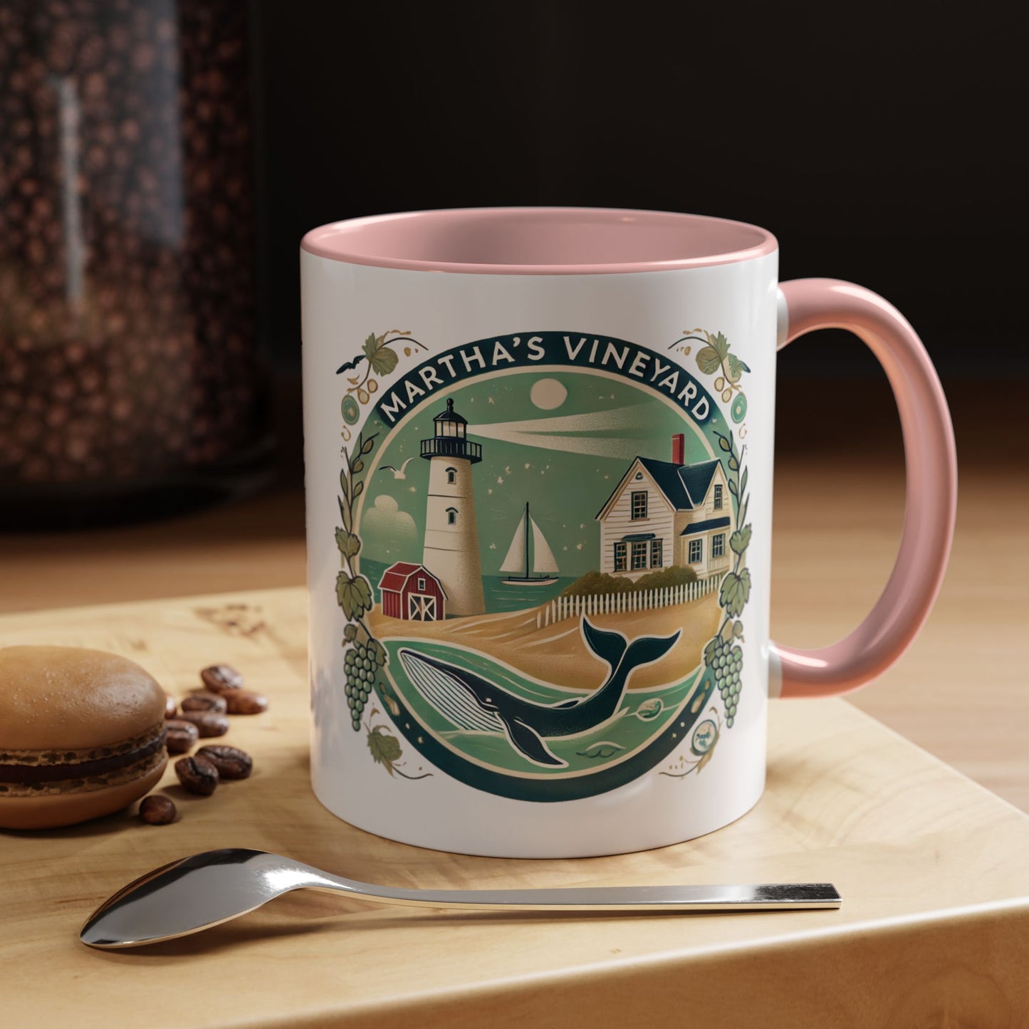 Vintage Martha's Vineyard Accent Coffee Mug