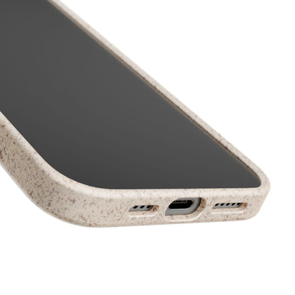 Red Hearts Print MagSafe Biodegradable Phone Case
