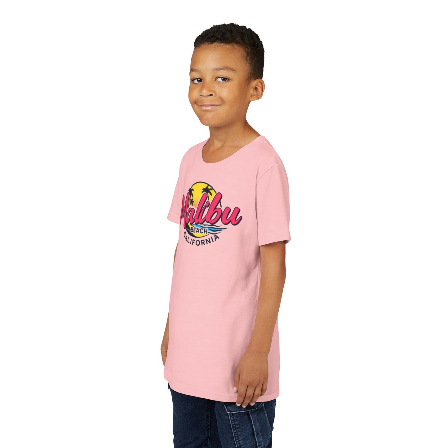 Retro Malibu Unisex Youth Short Sleeve Tee