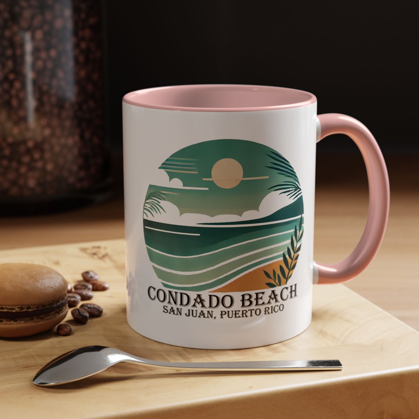 Coastal Vibes Condado Beach Accent Coffee Mug