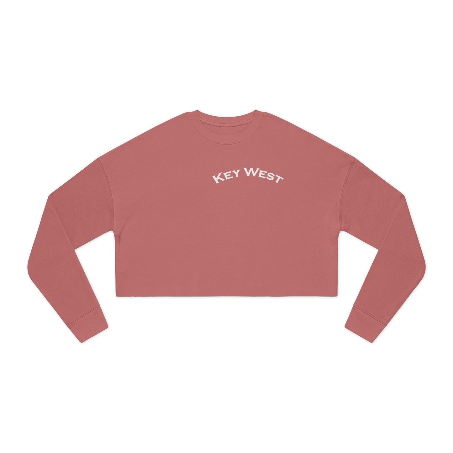 Vibrant Key West Women's Cropped Sweatshirt