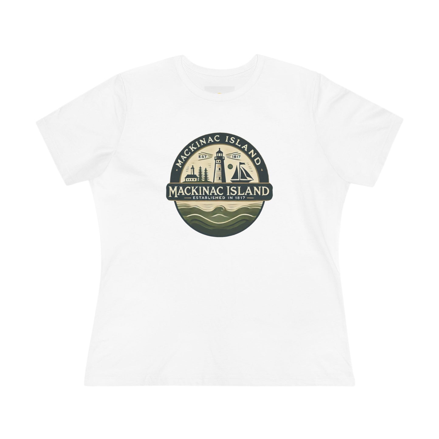 Vintage Mackinac Island Women's Cotton Tee