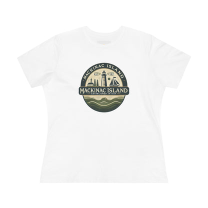 Vintage Mackinac Island Women's Cotton Tee