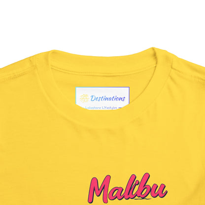 Retro Malibu Unisex Toddler Short Sleeve Tee