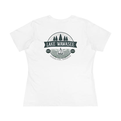 Vintage Lake Wawasee Women's Cotton Tee