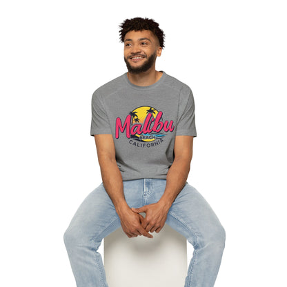 Retro Malibu Men's Raglan T-Shirt