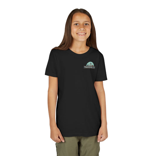 Vintage Traverse City Unisex Youth Short Sleeve Tee
