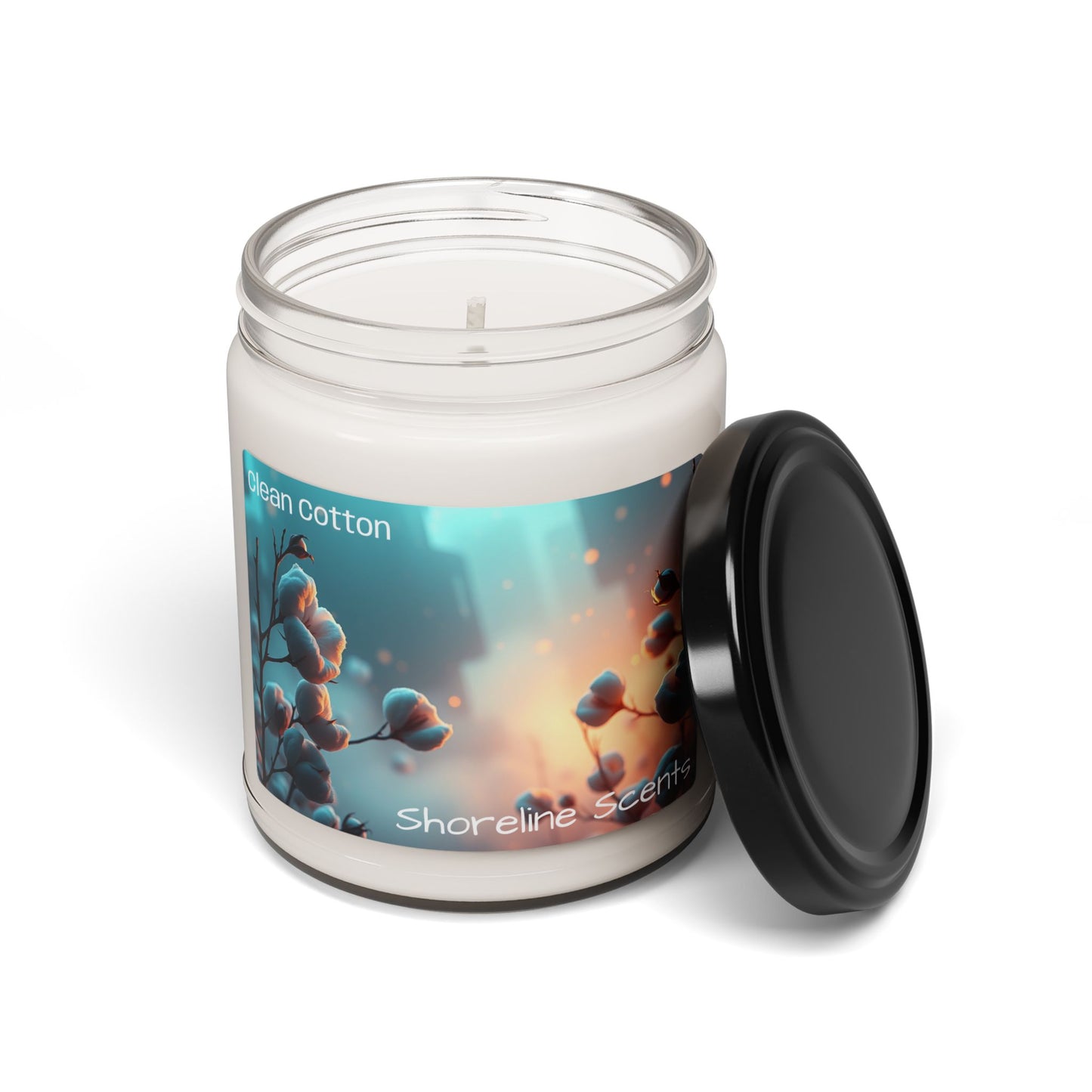 Clean Cotton Scented Soy Candle