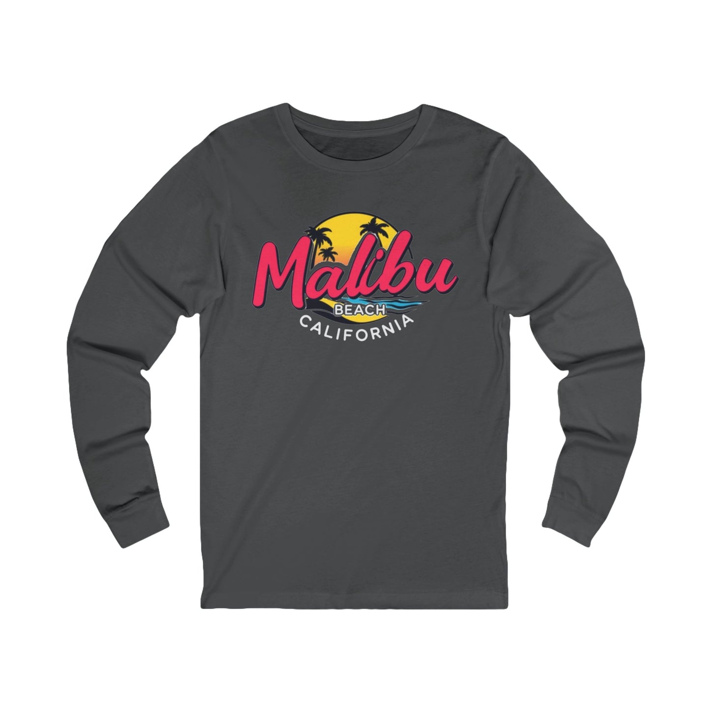 Retro Malibu Unisex Jersey Long Sleeve Tee