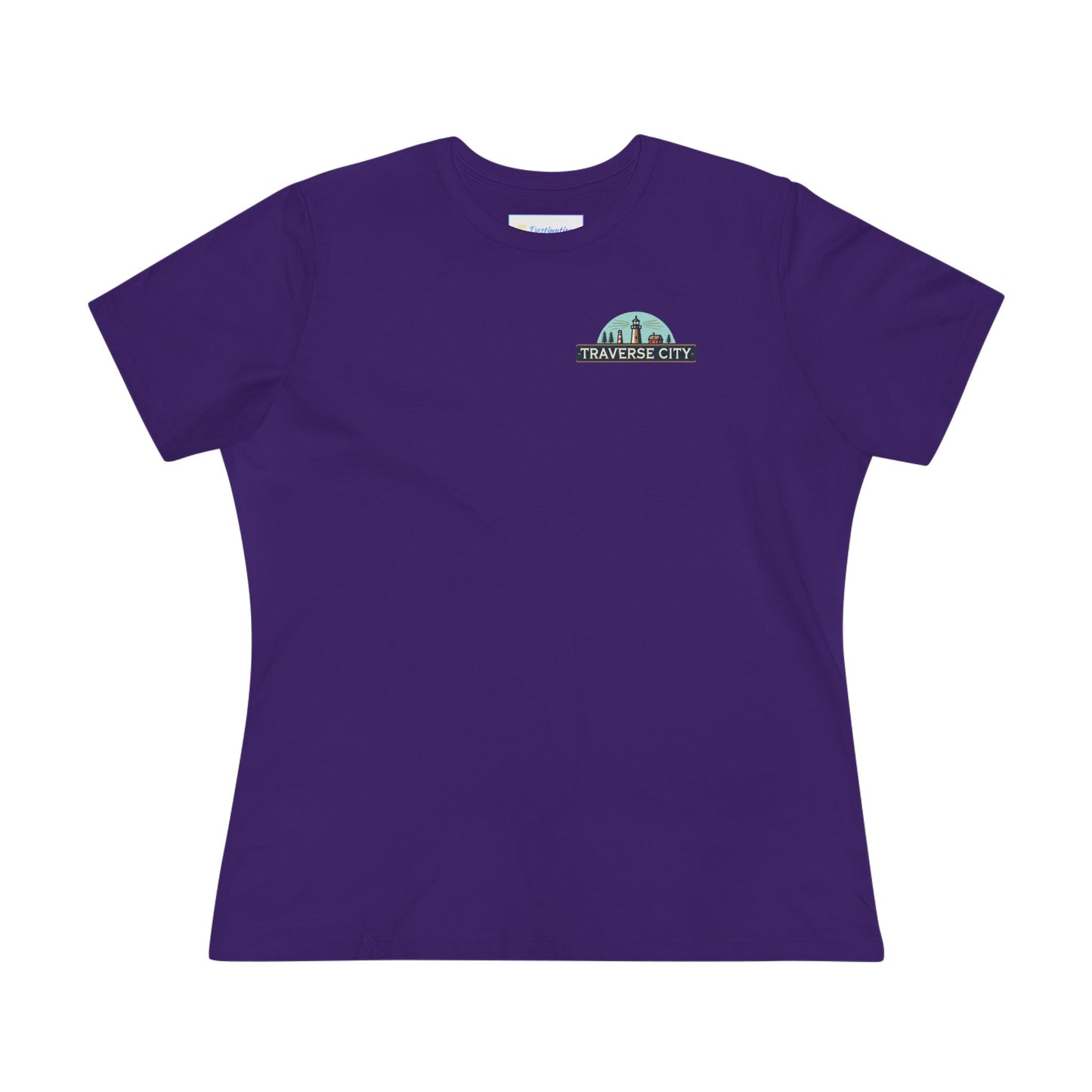 Vintage Traverse City Women's Cotton Tee
