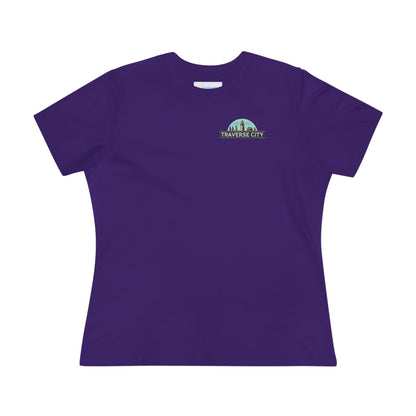 Vintage Traverse City Women's Cotton Tee